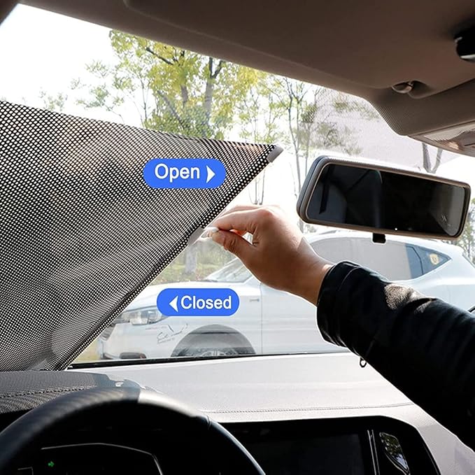 Universal Fit Magnetic Car Side Window Privacy Sunshade Curtain