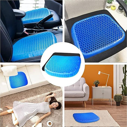 Honeycomb Gel Seat Cushion — Back & Tailbone Pain Relief