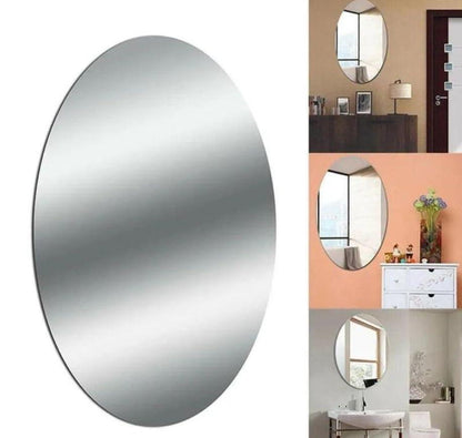 Combo of Oval & Square Shape Mirror – Pack of