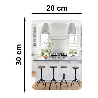 Combo of Oval & Square Shape Mirror – Pack of