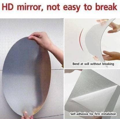 Combo of Oval & Square Shape Mirror – Pack of