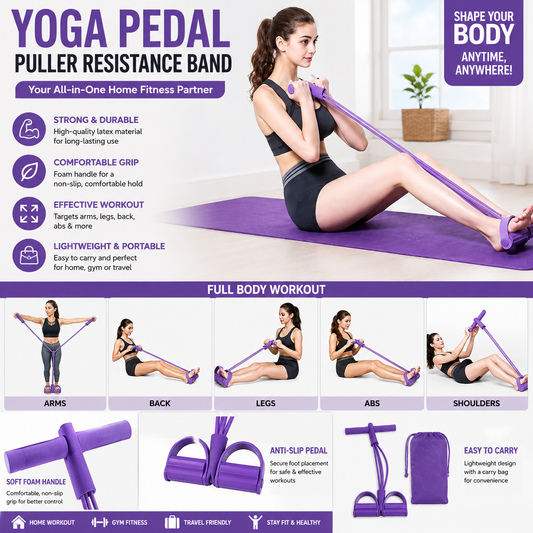 Yoga Pedal Puller Resistance Band